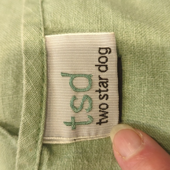 Green Hemp Tank Top - Picture 2 of 6